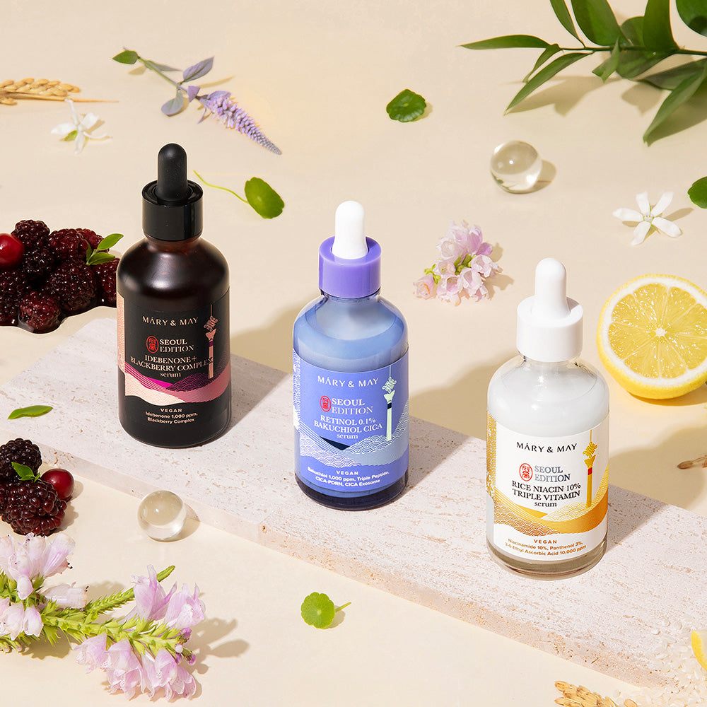 Mary&May [Seoul Edition] Rice niacin 10% Triple Vitamin Serum 80ml