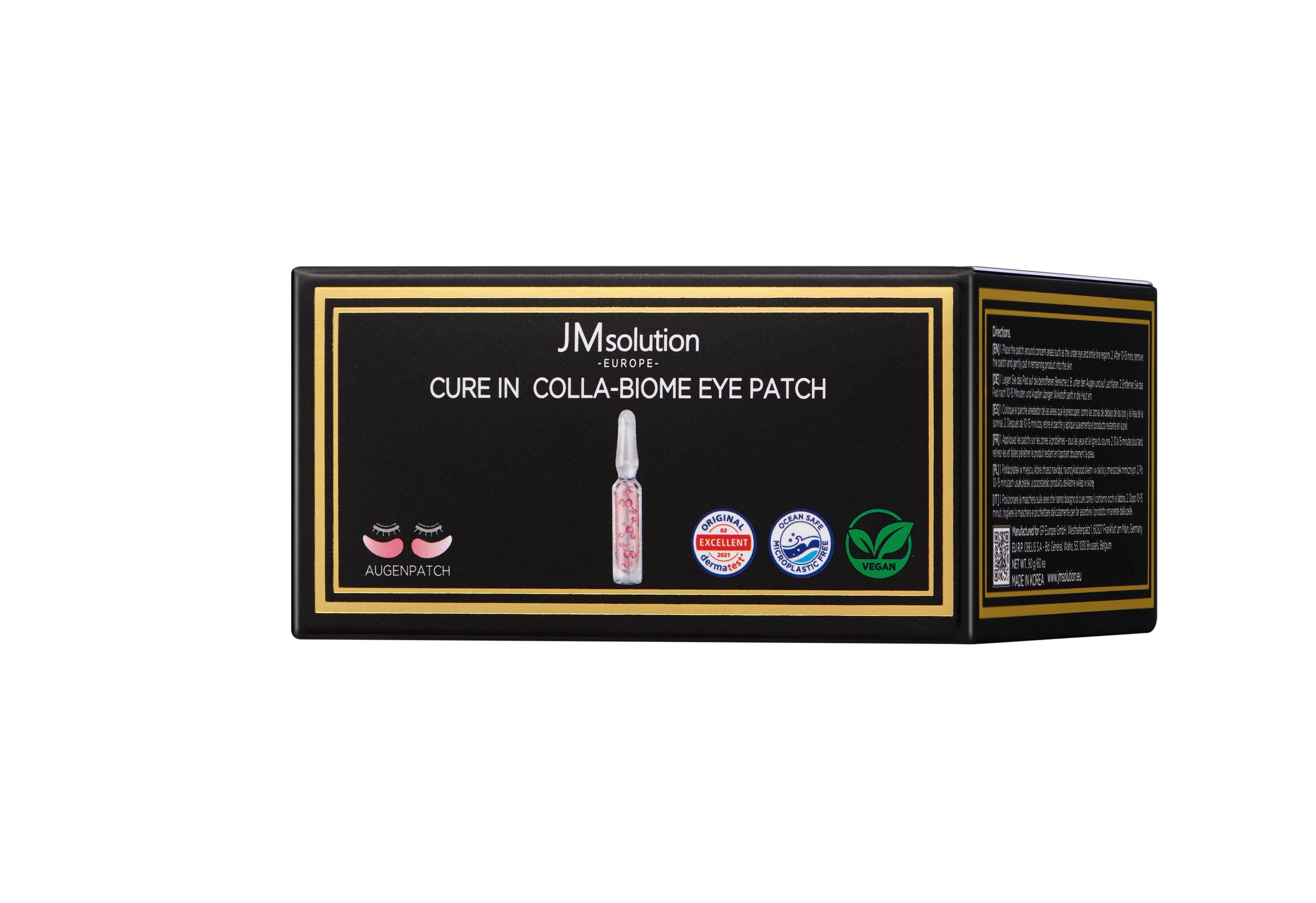 رقعة عين JMSOLUTION Europe لعلاج كولا-بيوم، 60 قرصًا
