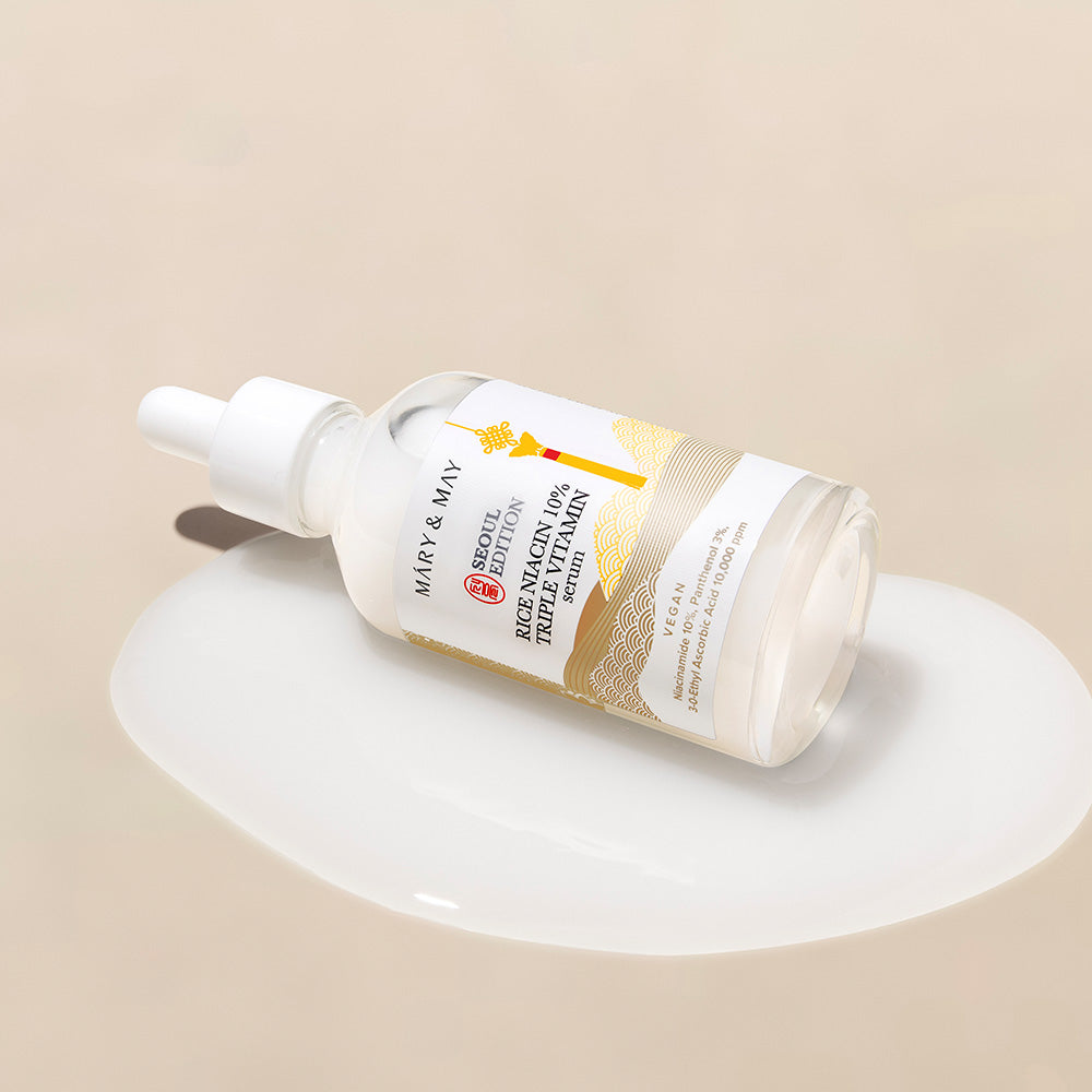 Mary&May [Seoul Edition] Rice niacin 10% Triple Vitamin Serum 80ml