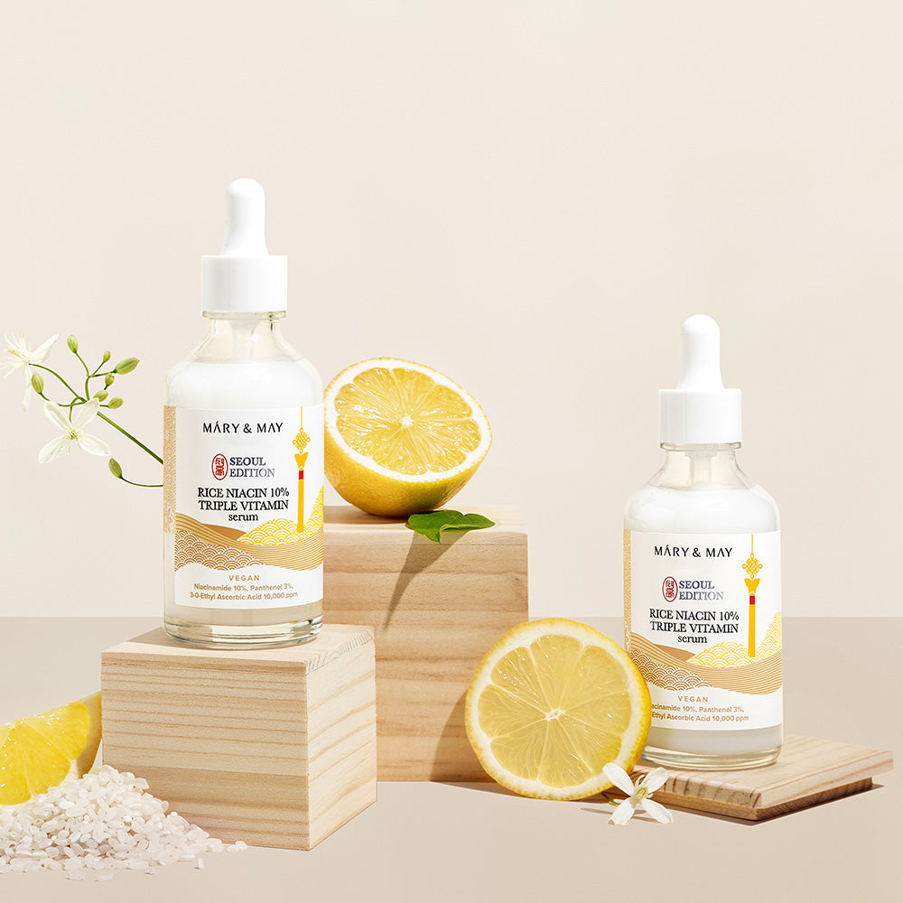 Mary&May [Seoul Edition] Rice niacin 10% Triple Vitamin Serum 80ml