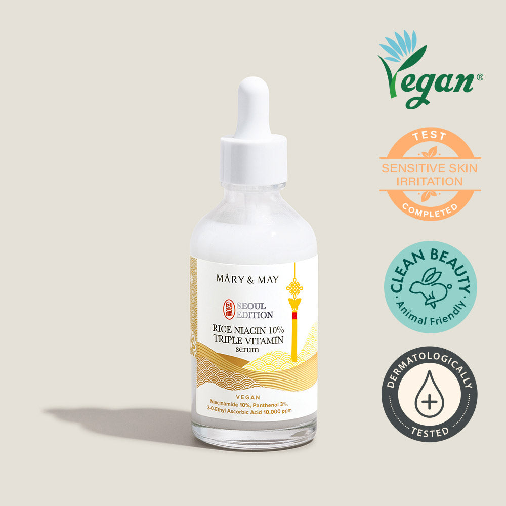 Mary&May [Seoul Edition] Rice niacin 10% Triple Vitamin Serum 80ml