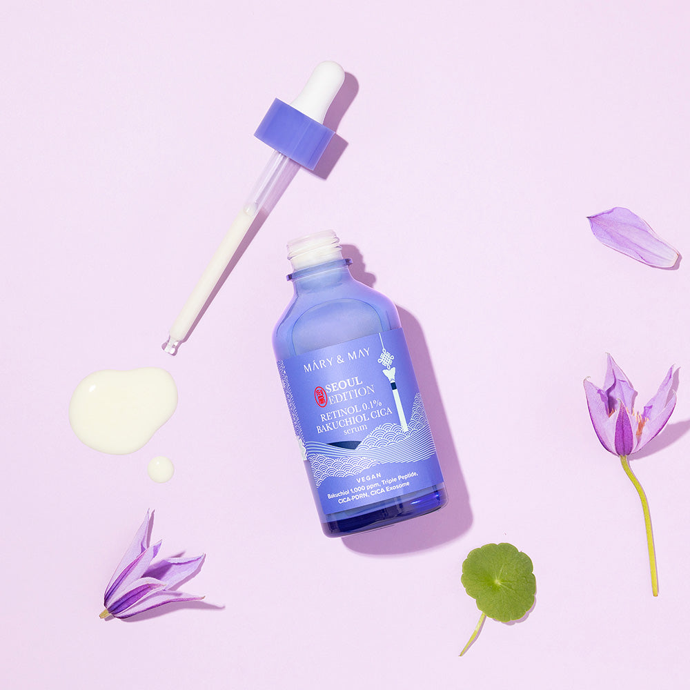 Mary&May [Seoul Edition] Retinol 0.1% Bakuchiol Cica Serum 80ml
