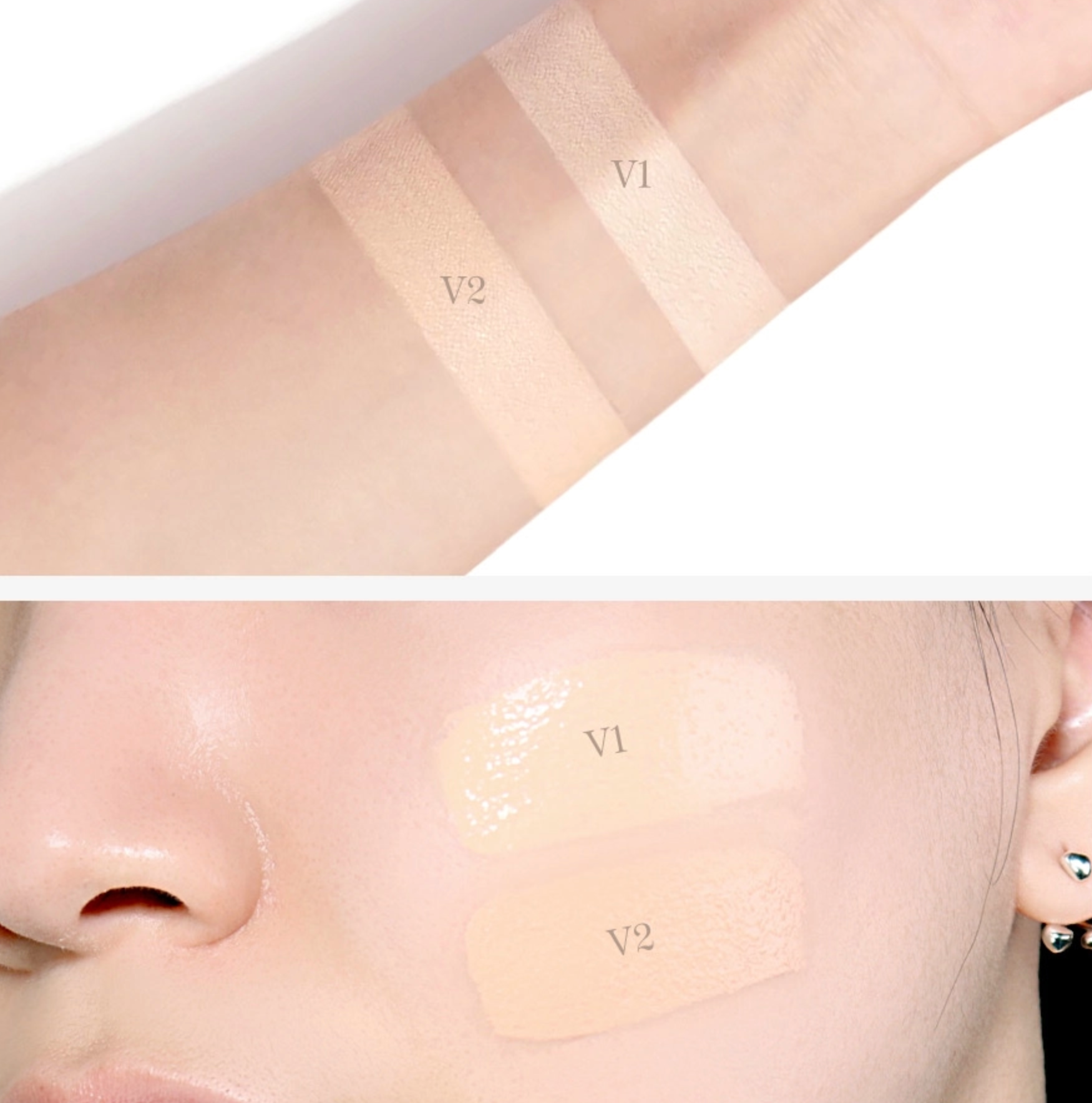 كريم أساس HEVVY MAKEUP جليمينغ للبشرة V سعة 10 جم