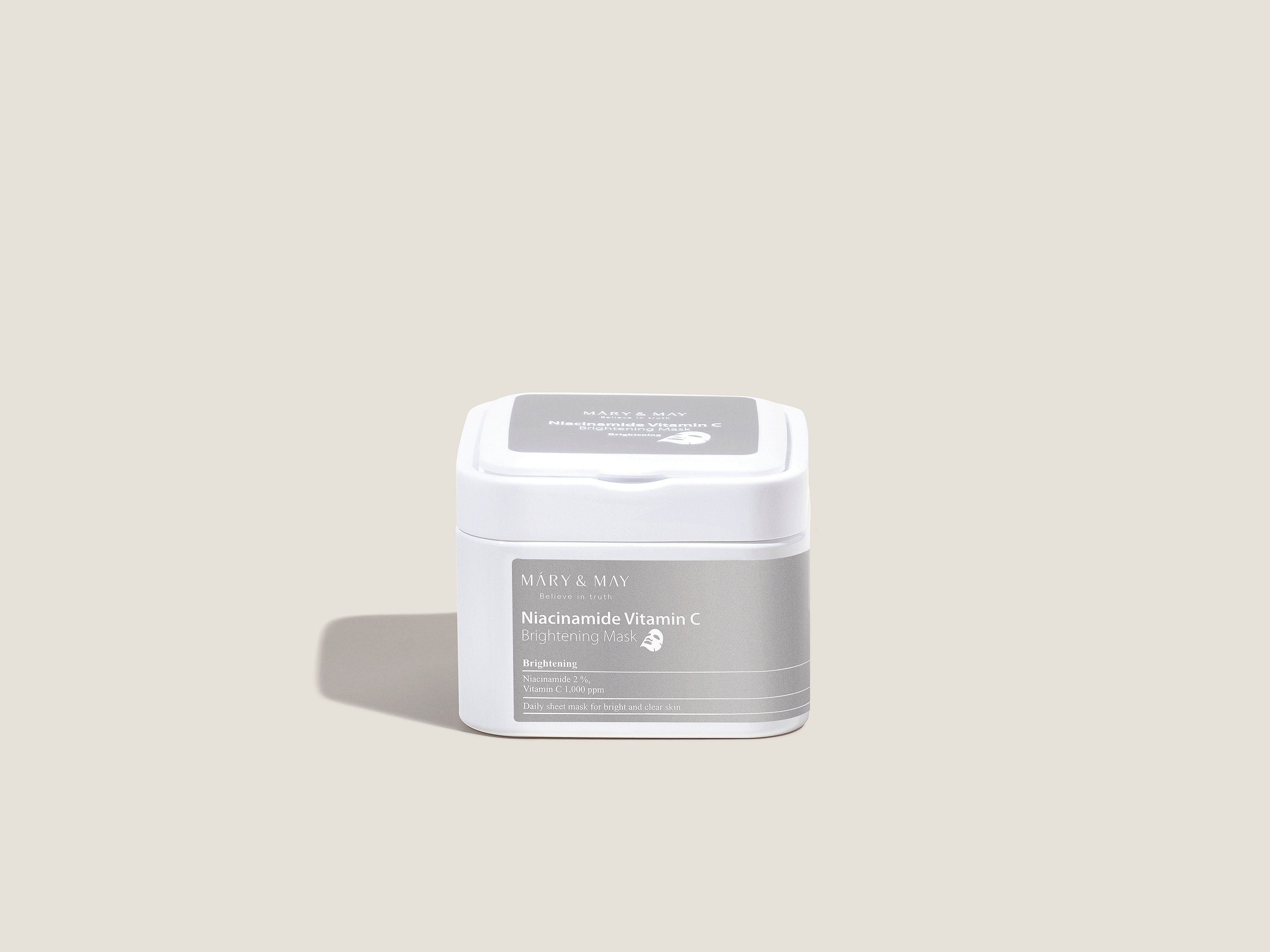 Mary&May Niacinamide Vitamine C Masque Éclaircissant 30 unités (400g)