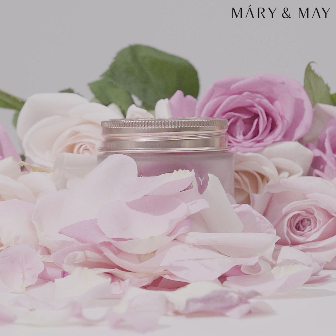 Cargar vídeo: Mary&amp;May Rose Hyaluronic Hydra Masque lavable 125g